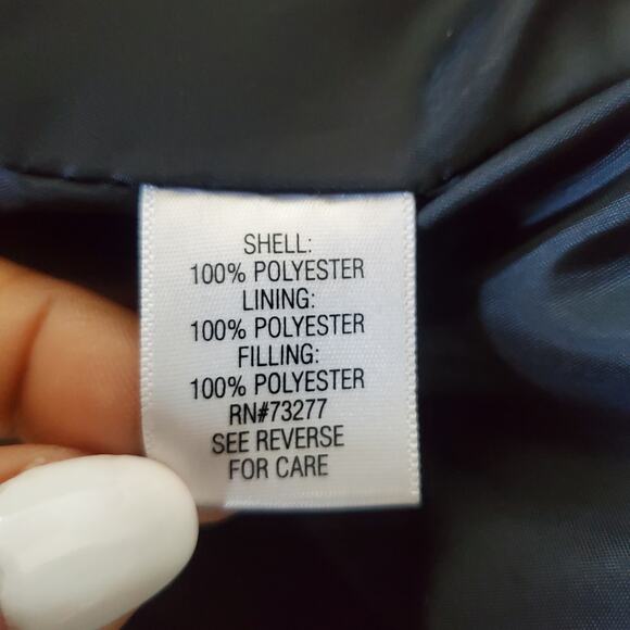 Croft & Barrow Women's Patterned Lightweight Puffer Vest S - Picture 8 of 9